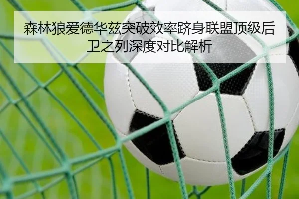 森林狼爱德华兹突破效率跻身联盟顶级后卫之列深度对比解析